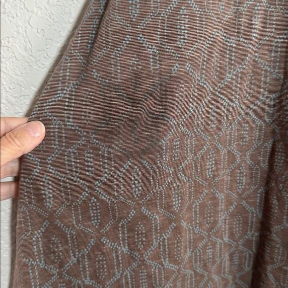 Toad & Co Poppy Cue Faux Wrap Dress Travel Athleisure Errands Vacation Brown - Picture 4 of 8